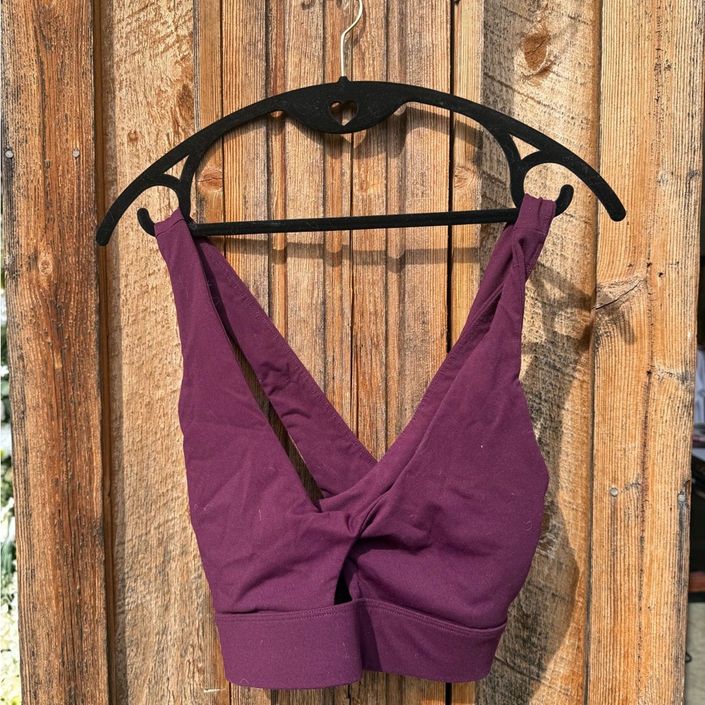 Fabletics Deep Purple Bra